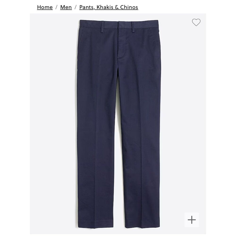 J. Crew Slim Bedford Navy Chinos